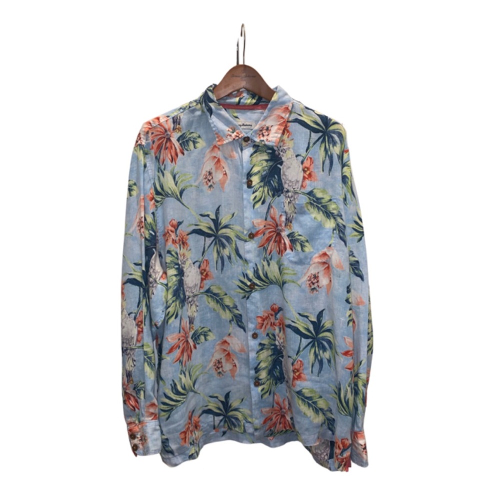 Tommy Bahama Hawaiian Button-Up Camp Shirt